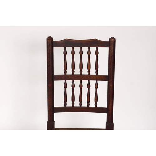 337 - SET OF 4 19TH-CENTURY PROVINCIAL DINING CHAIRS