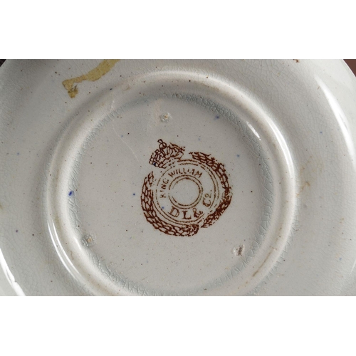 354 - STAFFORDSHIRE POTTERY SAUCER