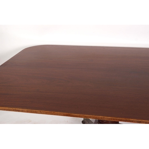 391 - REGENCY MAHOGANY BREAKFAST TABLE