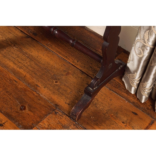 433 - 19TH-CENTURY MAHOGANY SIDE TABLE