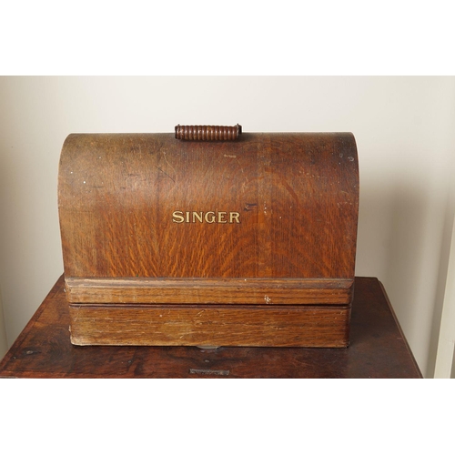 496 - SINGER SEWING MACHINE