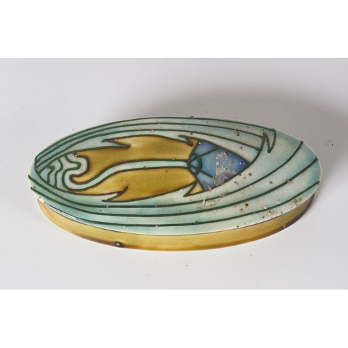 501 - ART NOUVEAU SECESSION MINTON TRINKET BOX