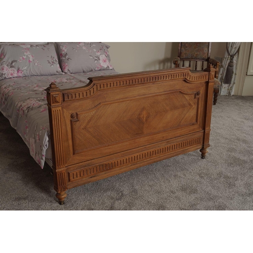 529 - 19TH-CENTURY FRENCH WALNUT BED