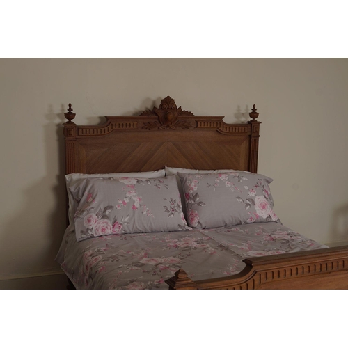 529 - 19TH-CENTURY FRENCH WALNUT BED