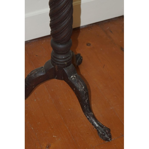 547 - 19TH-CENTURY MAHOGANY TORCHERE