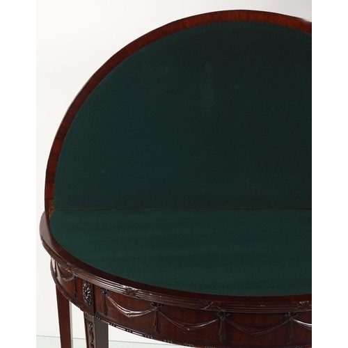 564 - EDWARDIAN ADAM GAMES TABLE