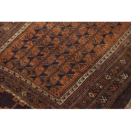 595 - SMALL PERSIAN RUG