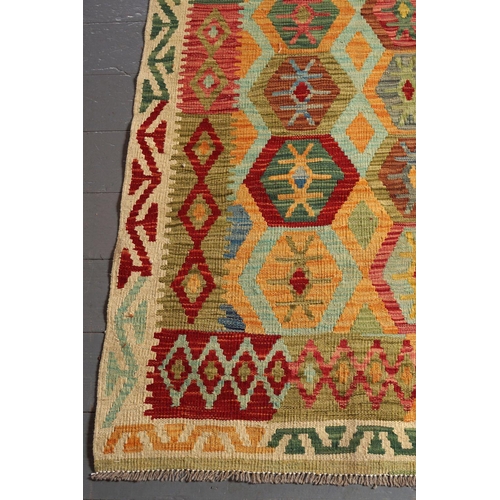 611 - LARGE AFGHAN KELIM CARPET