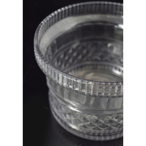 66 - GEORGE III CORK GLASS FINGER BOWL