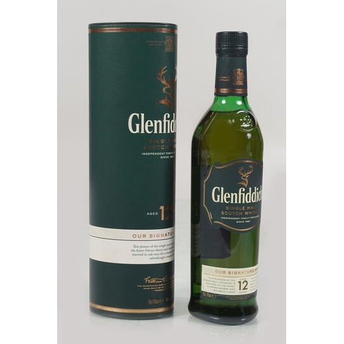 676 - CASED BOTTLE OF GLENFIDDICH