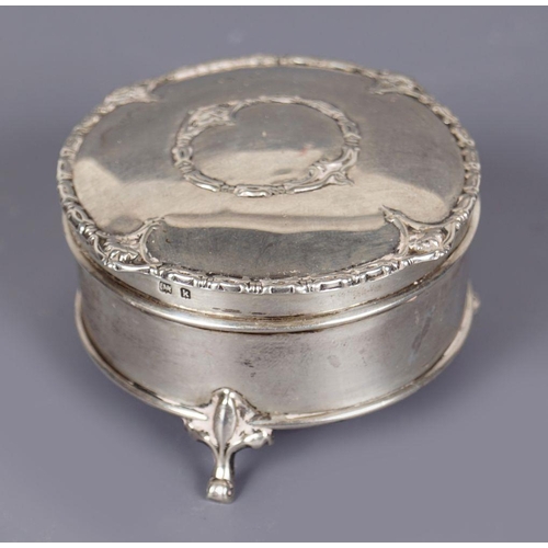 1270 - SILVER TRINKET BOX