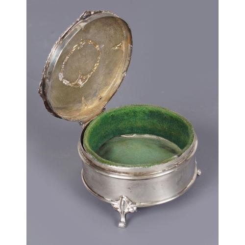 1270 - SILVER TRINKET BOX