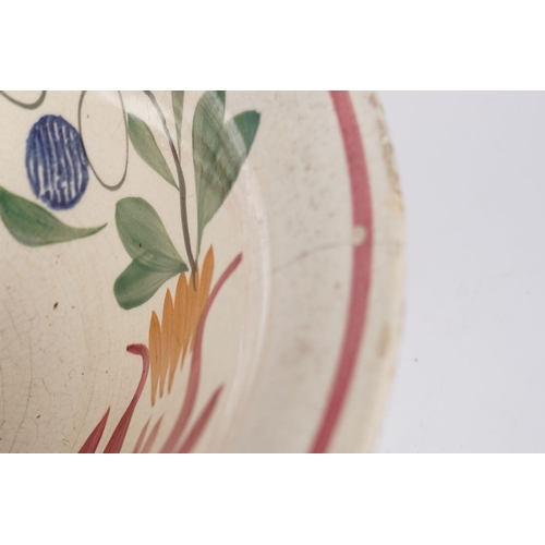 128 - FAIENCE POLYCHROME BOWL