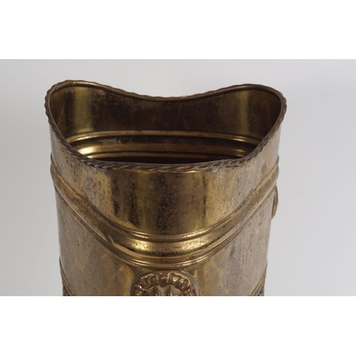 1291 - NOVEL 19TH-CENTURY ARMORIAL STICKSTAND