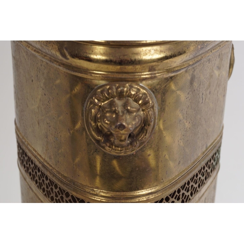 1291 - NOVEL 19TH-CENTURY ARMORIAL STICKSTAND