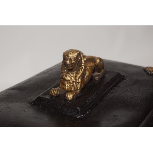 1371 - 19TH-CENTURY FRENCH TOLEWARE LOG BOX