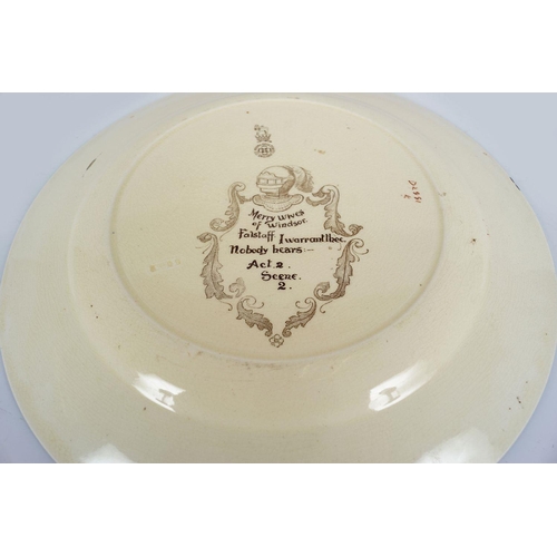 141 - ROYAL DOULTON CHARACTER PLATE