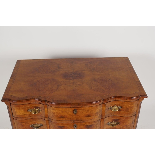 143 - EDWARDIAN WALNUT & INLAID CHEST