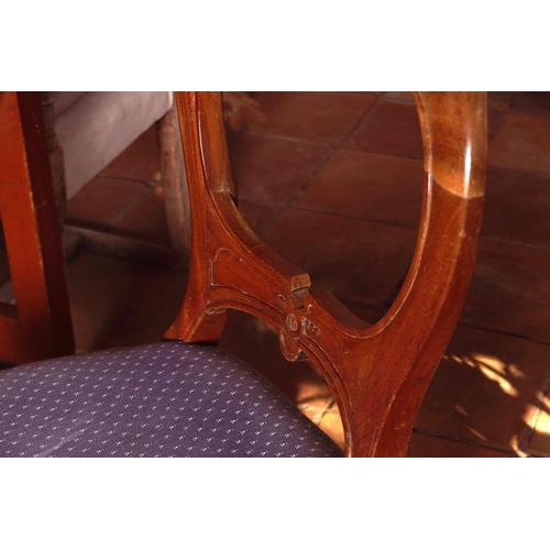 152 - VICTORIAN MAHOGANY DINING CHAIR