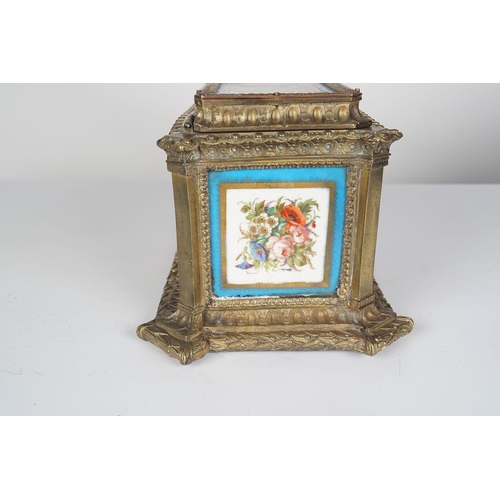 178 - 19TH-CENTURY ORMOLU AND SÈVRES JEWELLERY BOX