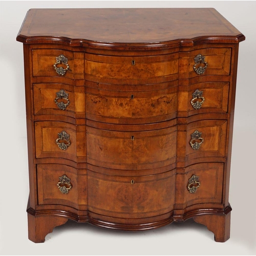 18 - GEORGE III STYLE HERRINGBONE INLAID CHEST