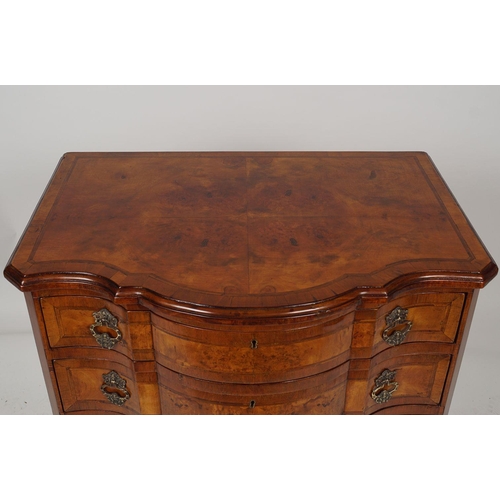 18 - GEORGE III STYLE HERRINGBONE INLAID CHEST