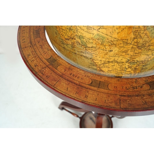 187 - ANTIQUE TERRESTRIAL GLOBE