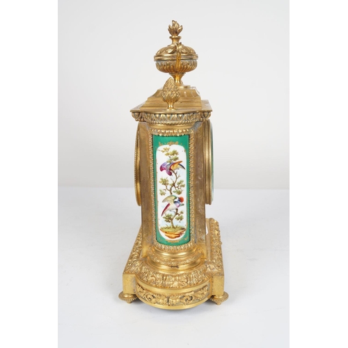 213 - 19TH-CENTURY FRENCH ORMOLU AND SÈVRES CLOCK