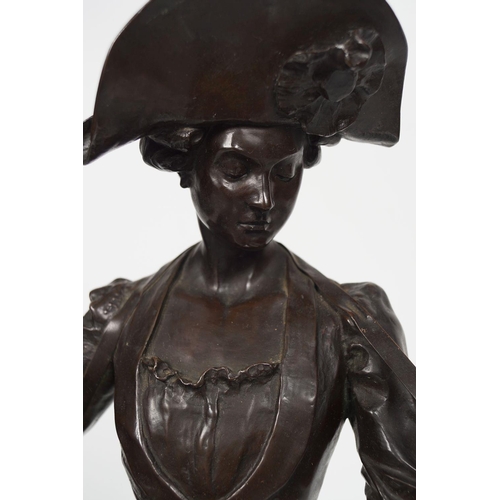 230 - LARGE 19TH-CENTURY BRONZE SCULPTURE