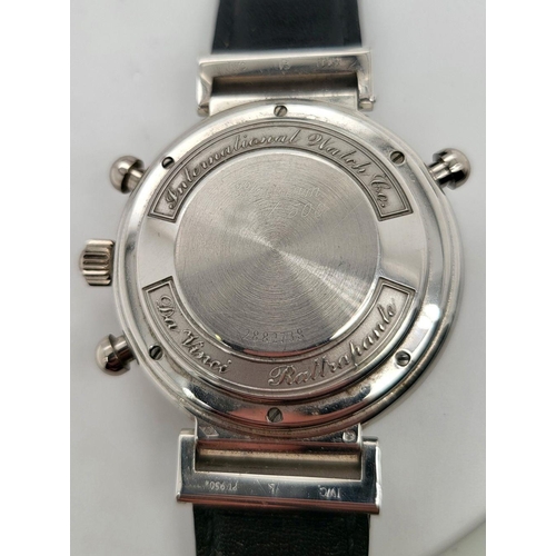 279 - IWC - DA VINCI PERTPETUAL SPLIT WRISTWATCH