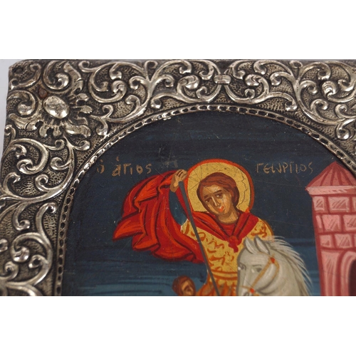 3 - SILVER FRAMED ICON