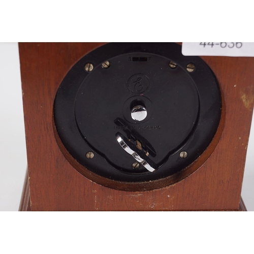 35 - ELLIOTT WALNUT CASED BRACKET CLOCK