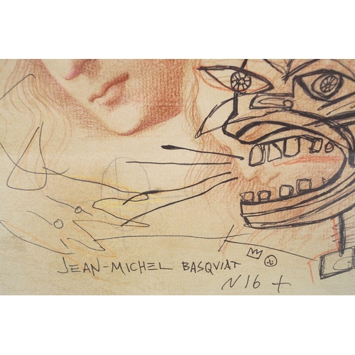 397 - ATTRIBUTED TO JEAN-MICHEL BASQUIAT