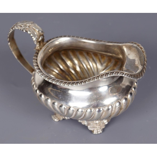 403 - GEORGIAN SILVER CREAM JUG