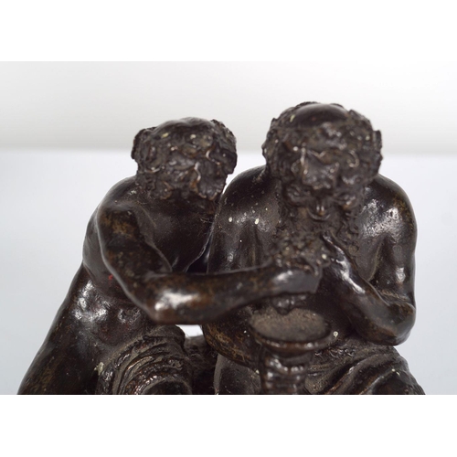 419 - 19TH-CENTURY BRONZE GROUP