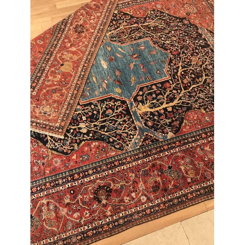 467 - 20TH-CENTURY SAROUGH FEREHAN DESIGN CARPET