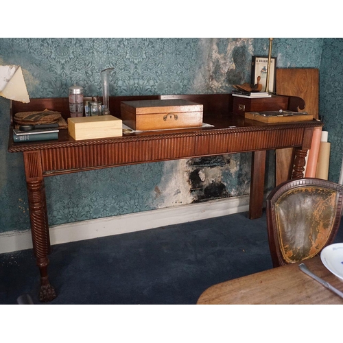 473 - CORK REGENCY MAHOGANY SIDE TABLE