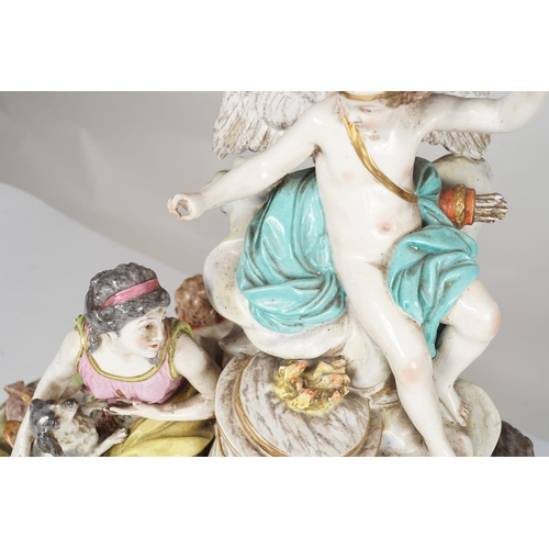 56 - LARGE MEISSEN PORCELAIN GROUP