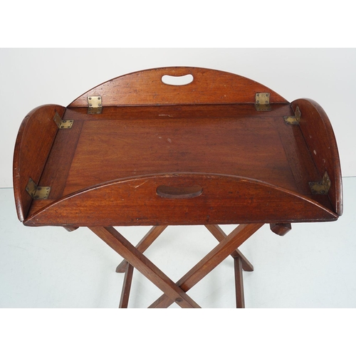 57 - GEORGIAN MAHOGANY BUTLER'S TRAY