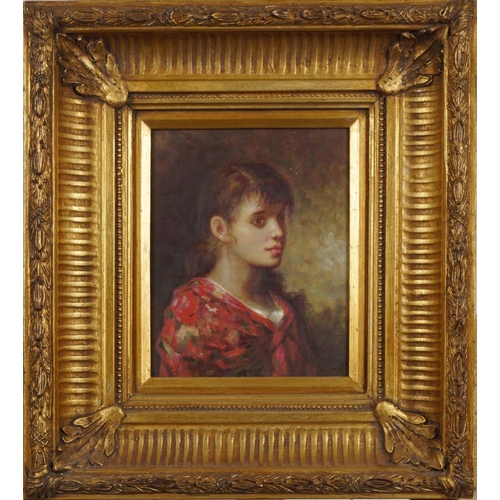 70 - PORTRAIT OF A YOUNG GIRL