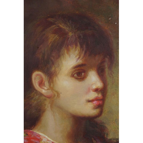 70 - PORTRAIT OF A YOUNG GIRL