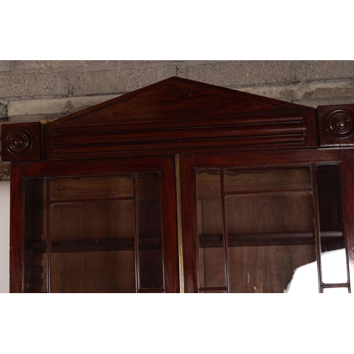 903 - REGENCY MAHOGANY BOOKCASE