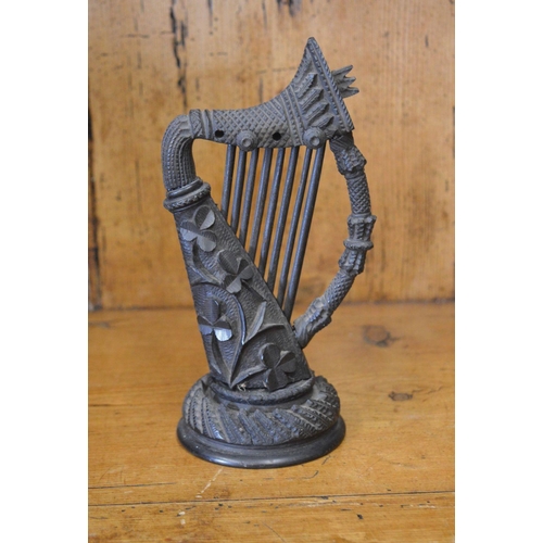 101 - 19TH-CENTURY IRISH BOG OAK CARVING