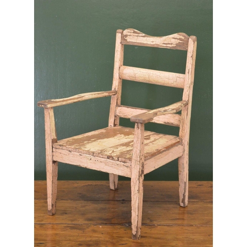 118 - 19TH-CENTURY CHILD'S CHAIR