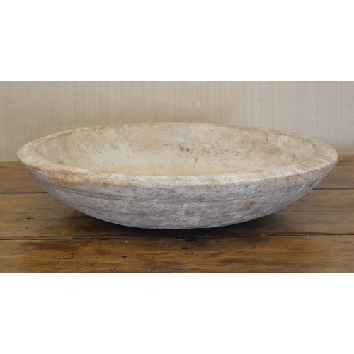 160 - LARGE IRISH VERNACULAR SYCAMORE BUTTER BOWL