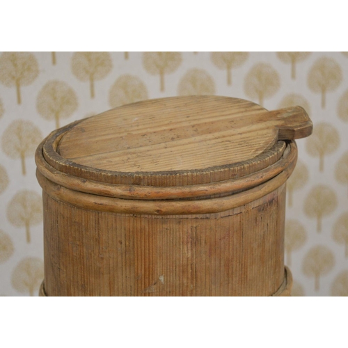 198 - IRISH VERNACULAR PINE FLOUR BIN