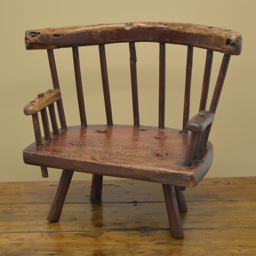 2 - 18TH-CENTURY SYCAMORE HEDGE CHAIR