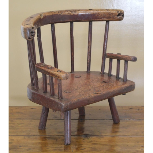 2 - 18TH-CENTURY SYCAMORE HEDGE CHAIR