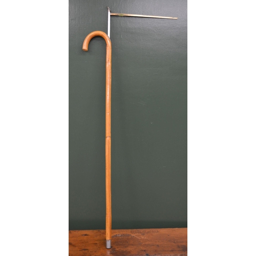 208 - 19TH-CENTURY WALKING STICK