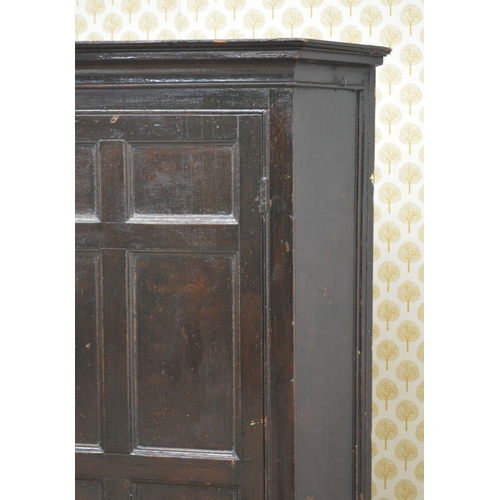 215 - IRISH 18TH-CENTURY PINE CORNER CABINET